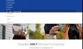 
							         Brescia University College | Canada's Only Women's University								  
							    