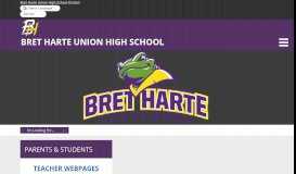 
							         Bret Harte High School								  
							    