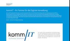 
							         Bürgerservice-Portal jetzt auch in Wiesbaden online | kommIT ...								  
							    