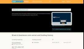 
							         Briad.ct-teamworx.com server and hosting history								  
							    