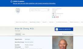 
							         Brian W. Chong, M.D. - Doctors and Medical Staff - Mayo Clinic								  
							    