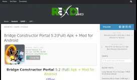 
							         Bridge Constructor Portal 3.0 Full Apk + Data for Android - ReXdl.com								  
							    