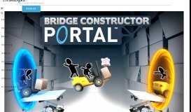 
							         Bridge Constructor Portal Launches on PC, iOS, and Android with ...								  
							    
