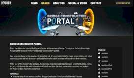 
							         Bridge Constructor Portal on PC, Mac, Linux, Xbox One, PS4, Switch ...								  
							    