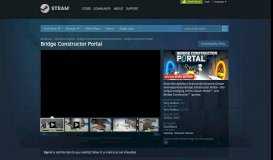 
							         Bridge Constructor Portal on Steam								  
							    