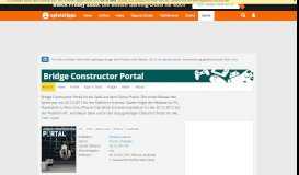 
							         Bridge Constructor Portal (PC, PS4, Xbox One, iPhone, Android ...								  
							    