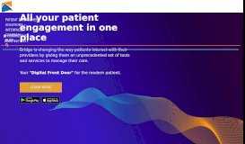 
							         Bridge Patient Portal								  
							    
