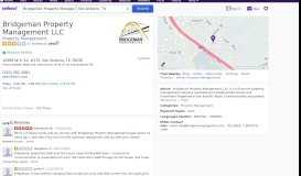 
							         Bridgeman Property Management LLC in San Antonio - Yahoo Search								  
							    