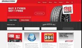 
							         Bridgestone Tyres - Car, 4x4 & Truck Tyres | Bridgestone NZ								  
							    