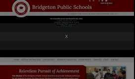 
							         Bridgeton Public Schools								  
							    