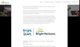 
							         Bright Start | Flexible Working With Bright Horizons								  
							    