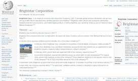 
							         Brightstar Corporation - Wikipedia								  
							    