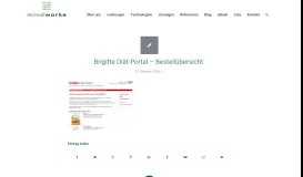 
							         Brigitte Diät-Portal - Bestellübersicht - mindworks GmbH ...								  
							    