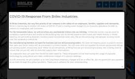 
							         Brilex Industries, Inc.								  
							    