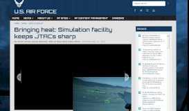 
							         Bringing heat: Simulation facility keeps JTACs sharp > U.S. Air ...								  
							    