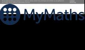 
							         Bringing maths alive - New Primary Portal - MyMaths								  
							    