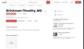 
							         Brinkman Timothy, MD - Family Practice - 5236 W University Dr, Mc ...								  
							    