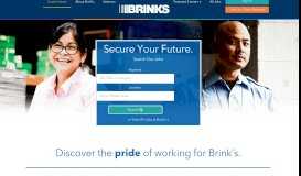 
							         Brinks Incorporated Careers								  
							    