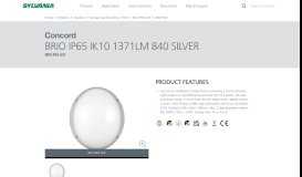 
							         Brio IP65 LED | Sylvania Lighting Solutions								  
							    