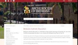 
							         Brisbane Catholic Education - Archdiocese of Brisbane								  
							    