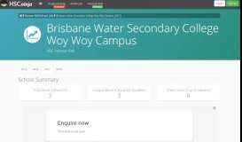 
							         Brisbane Water Secondary College Woy Woy Campus HSC Results ...								  
							    