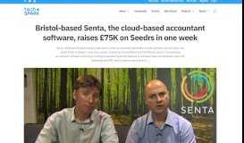 
							         Bristol-based Senta, the cloud-based accountant software ...								  
							    