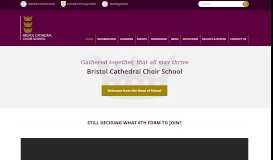 
							         Bristol Cathedral Choir School								  
							    