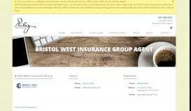
							         Bristol West Insurance Group Agent in ME | Riley Insurance ...								  
							    