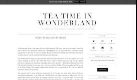 
							         British Airways i360 {Brighton} - Tea Time in Wonderland								  
							    