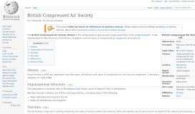 
							         British Compressed Air Society - Wikipedia								  
							    