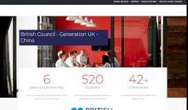 
							         British Council | Generation UK | Global Internships | CRCC Asia								  
							    