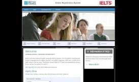 
							         British Council IELTS								  
							    