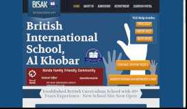 
							         British International School Al Khobar								  
							    