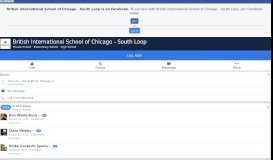 
							         British International School of Chicago - South Loop - Home | Facebook								  
							    