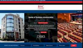 
							         British School of Commerce (BSC) • Home								  
							    