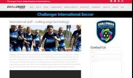 
							         British Soccer Camp | Challenger Sports								  
							    