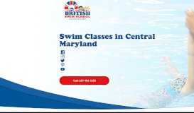 
							         British Swim School of Central Maryland								  
							    
