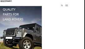 
							         Britpart: High Quality Land Rover Parts & Accessories UK								  
							    