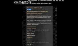 
							         Broadcaster Database - U.S. - The Documentors								  
							    