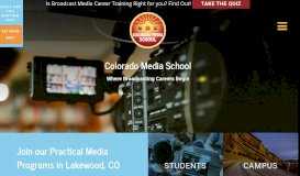 
							         Broadcasting & Media School in Lakewood, CO | Colorado ...								  
							    