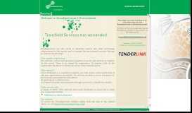 
							         Broadspectrum - - TenderLink								  
							    