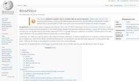 
							         BroadVoice - Wikipedia								  
							    
