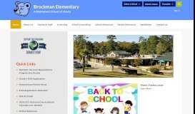 
							         Brockman Elementary / BROCKMAN HOMEPAGE								  
							    