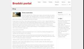 
							         Brodski portal | Nezavisni sajt								  
							    