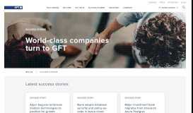 
							         Broker web portal for a major insurance company - GFT US - GFT Group								  
							    