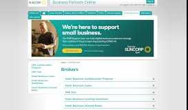 
							         Brokers - Business Partners Online - Suncorp								  
							    