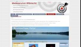 
							         Brombachsee - Webservice Albrecht								  
							    