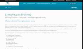 
							         Bromley - Planning Permission Consultants in London | Drawing and ...								  
							    