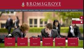 
							         Bromsgrove School - Outstanding Education								  
							    