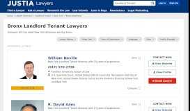 
							         Bronx Landlord Tenant Lawyers - Compare Top Landlord Tenant ...								  
							    